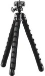 Mantona Kaleido Flex Stativ deep grey - 270 x 43 x 43 mm - flexibel biegbar -...
