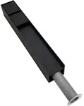 BEGA Anschlusss&auml;ule m. Erdst&uuml;ck 70704 2xSchukosteckdose H=500mm - Grau