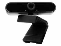 Hyrican Full HD Webcam DW1 Schwarz, Objektiv fest verbaut, Full HD, USB, 32 MB