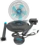 Cecotec EnergySilence 510, Haushalts-Lamellenl&uuml;fter, Schwarz, Blau, Metallisch,