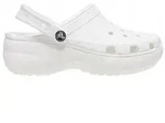 Sandalen zum Reinschl&uuml;pfen Classic Platform Clog - Wei&szlig; - 41-42