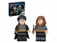 LEGO 76393 Harry Potter Harry Potter & Hermine Granger Figuren, Zimmer-Deko und