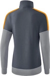erima Squad Worker Jacke 42 slate grey/monument grey/new orange - Grau - 42