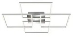 LED Deckenleuchte Memoryfunktion drehbar 64 W silber Metall-Kunststoff Briloner...
