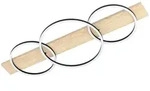 EGLO Boyal, 3 Gl&uuml;hbirne(n), LED, 3400 lm, IP20, Schwarz, Braun, Wei&szlig; -