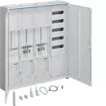 HAGER Komplettschrank 2ZP/ ZB342U25LS SG/VF-5rh/APZ, uni.Z 1100x1050x205 4f