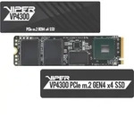 Viper VP4300 2 TB (schwarz, PCIe 4.0 x4, NVMe 1.4, M.2 2280)