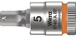 Wera 05003335001, Buchse, 1/4", Metrisch, 1 Kopf/K&ouml;pfe, 5 mm, 28 mm