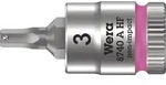 Wera 05003332001, Buchse, 1/4", Metrisch, 1 Kopf/K&ouml;pfe, 3 mm, 28 mm