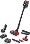 Bosch BCS8224PET, Bosch Serie 8 BCS8224PET, Stabstaubsauger, Beutellos, Schwarz, Rot,