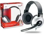 Genius HS-05A 31710011100 černo-stř&iacute;brn&aacute; - Schwarz/Silber