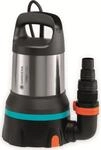 Gardena 9036-20, Schwerkraftpumpe, 750 W, AC, 0,9 bar, 17000 l/h, Schwarz, Silber