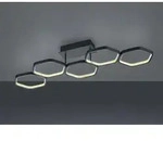 Reality LED Deckenleuchte VIGO anthrazit - Grau