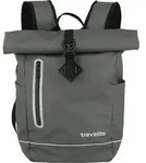travelite Freizeitrucksack Rucksack Basics Roll-Up Backpack Plane 19L Anthrazit grau