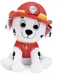 Spin Master 48319 - Paw Patrol Pl&uuml;schfigur Marshall, 23cm - Schwarz/Rot/Wei&szlig;