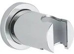 Grohe Rainshower Wandbrausehalter runde Rosette chrom - 27074000 - Wei&szlig;