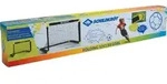 FOLDING SOCCER GOAL (1Tor klappbar, mit Netz im 4C Karton) - Schwarz/Gelb