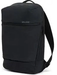 Salzen Rucksack Savvy Leather Charcoal Black - Schwarz
