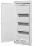 ABN Kleinverteiler Amigo A 36UP Unterputz 3-reihig 12 TE IP30 wei&szlig; mit T&uuml;r BxHxT