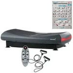 Skandika V2000 4D Vibrationsplatte Grau | 4D Vibration bis zu 35 Hz, Curved