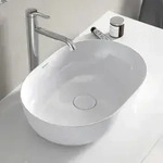 Duravit Luv Aufsatzbecken ohne Hahnlochbank 50 x 35 cm - Wei&szlig;