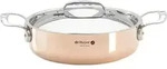 De Buyer Prima Matera Bratentopf Kupfer/Edels. niederer 20cm ind. - Kupfer