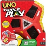 Mattel Games UNO Triple Play, Kartenspiel, Gesellschaftsspiel