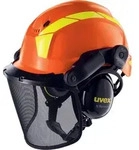 Uvex 9774237, Polyethylen, Schwarz, Orange, 52-61 cm, -30 &deg;C, EN 1731, 893 g