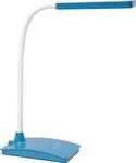 MAUL Tischleuchte MAULpearly LED 3.000 - 6.500 K dimmbar Standfu&szlig; blau