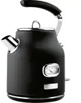 WESTINGHOUSE Wasserkocher 1,7l Retro Serie schwarz - Schwarz