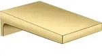 Wanneneinlauf Metropol Ausladung 185mm polished gold - Grau