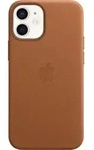 Apple Leather Case with Magsafe Saddle Brown, f&uuml;r iPhone 12 Mini, MHK93ZM/A - Bronze
