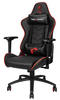 MSI MAG CH120X - Gaming-Stuhl schwarz und rot, Stahlrahmen, verstellbare