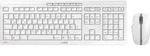 STREAM DESKTOP RECHARGE (wei&szlig;/grau, UK-Layout, Cherry SX-Scherentechnologie) - Grau