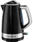 Russell Hobbs Structure Wasserkocher Schwarz 28081-70 - Schwarz/Silber
