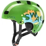 Uvex kid 3, Integralhelm, Hartschalenbau, Glanz - Gr&uuml;n