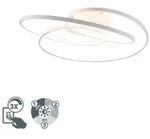 Trio Leuchten - Design Deckenleuchte | Deckenlampe | Lampe | Leuchte wei&szlig; 60 cm
