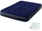 Intex DuraBeam Classic Downy Queen, Doppelmatratze, Rechteck, Innen & Au&szlig;en - Blau