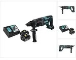 Makita DHR 241 RG Akku Bohrhammer 18 V 2,0 J SDS plus + 2x Akku 6,0 Ah +...