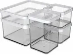 Rotho Premium Vorratsdosen-Set LOFT 5 tlg. transparent - Transparent