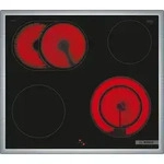 Bosch Serie 4 NKN645GA2E, Schwarz, Integriert, 60 cm, Keramik, Glaskeramik, 4 Zone(n)
