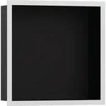 hansgrohe XtraStoris Individual Wandnische Mattschwarz mit Designrahmen 300/300/100,