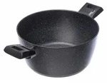 Moneta Etnea, 2,6 l, Rund, Schwarz, Aluminium, Artech Stone, Schwarz - Schwarz
