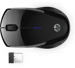 HP 220 Silent Wireless-Maus, Beidh&auml;ndig, RF Wireless, Schwarz - Schwarz