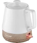 Concept RK0060, 1 l, 1200 W, Wei&szlig;, Holz, Keramik, Drahtlos - Wei&szlig;/Braun