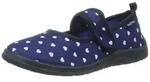 Playshoes Uni-Kinder Herzchen Niedrige Hausschuhe, Blau (Marine 11), 18/19 EU
