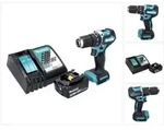 Makita DHP 487 RT1 Akku Schlagbohrschrauber 18 V 40 Nm Brushless + 1x Akku 5,0...