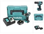 Makita DHP 487 RG1J Akku Schlagbohrschrauber 18 V 40 Nm Brushless + 1x Akku 6,0...
