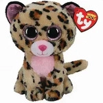 Ty Beanie Boo's Livvie Leopard 15cm - Bunt