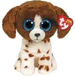Beanie Boos Muddles &ndash; wei&szlig;er Pl&uuml;schhund, 24 cm